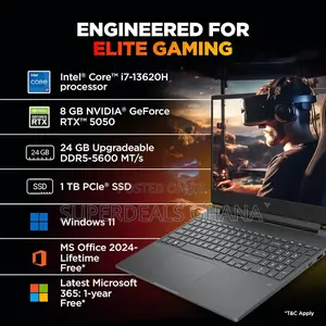 New Laptop HP Victus 15 24GB Intel Core i7 SSD 1T