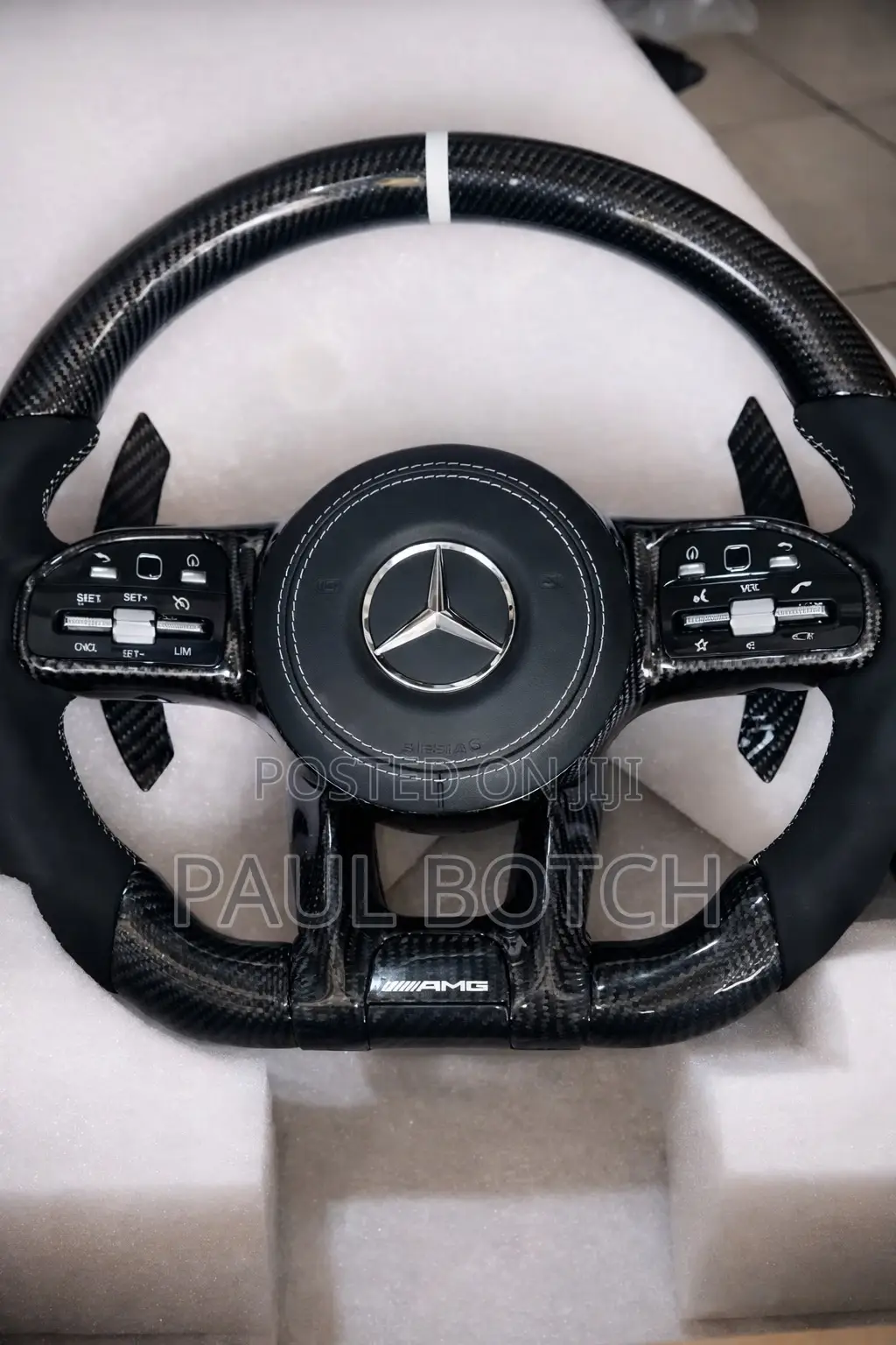 Mercedes-Benz Amg Carbon Fiber Performance Steering Wheel