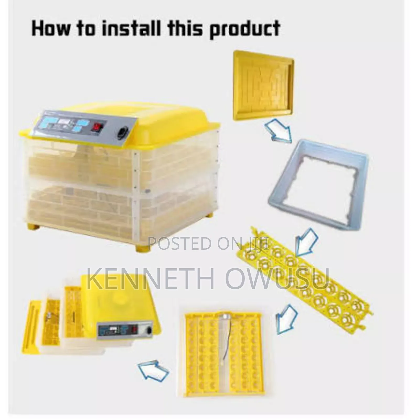Promotion 98% Hatching Rate Eggs Incubator