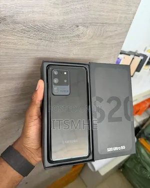 New Samsung Galaxy S20 Ultra 5G 128 GB Black