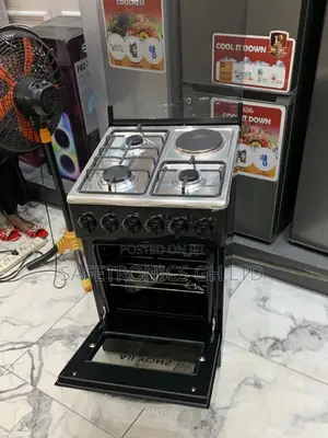 Kindly Check Out 50x50 3 Gas 1 Electric Ailyons Black Cooker