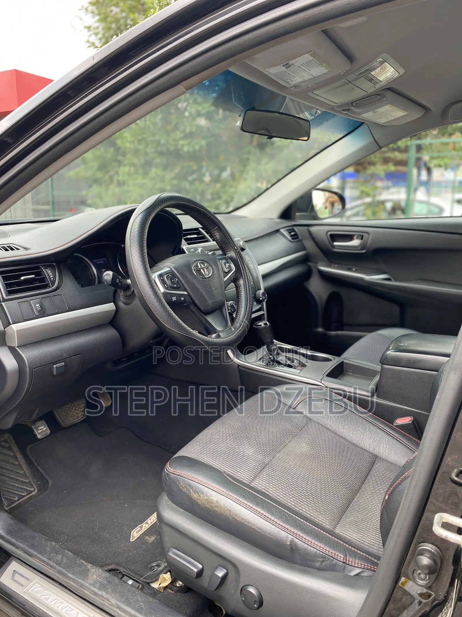 Toyota Camry SE 4dr Sedan (2.5L 4cyl 6A) 2017 Black