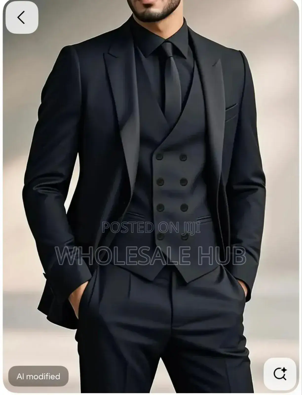 Classy 3pcs Suit for Men