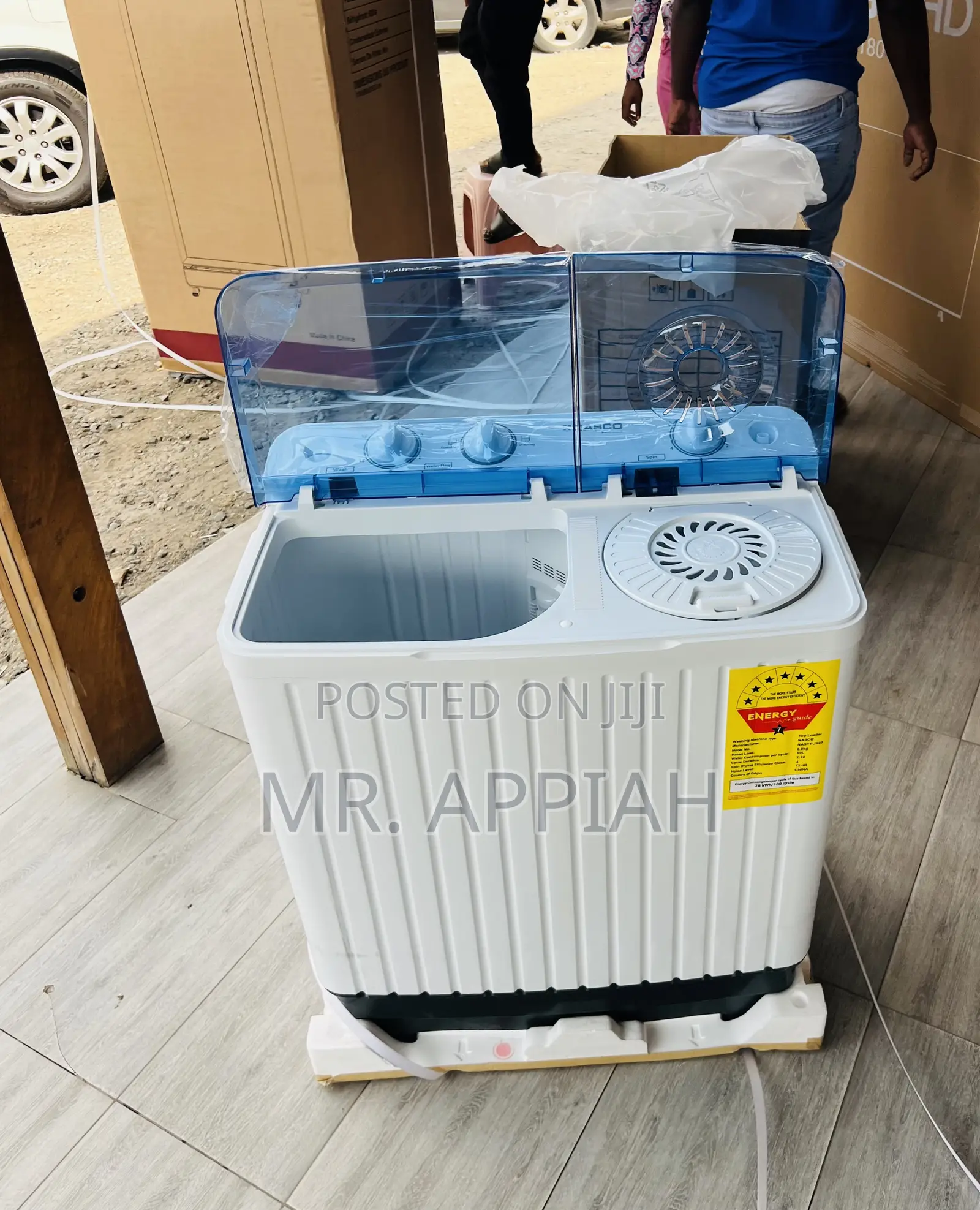 Nastt-Js80 Shop Affordable Nasco 8kg Semi-Auto Washing Machine 
