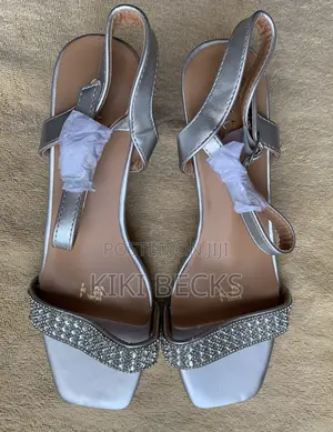 Silver and Gold Ladies Heel