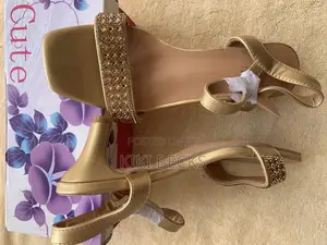 Silver and Gold Ladies Heel