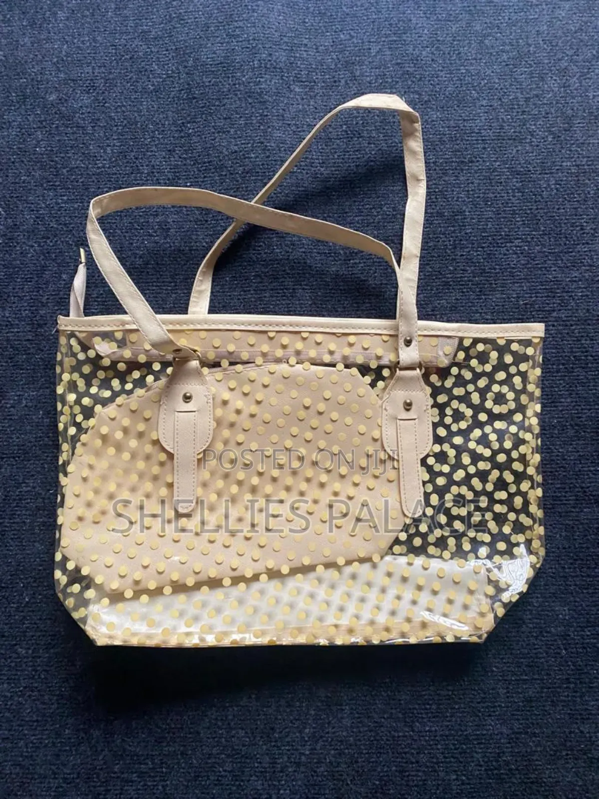 Ladies Transparent Large Capacity Hand Bag