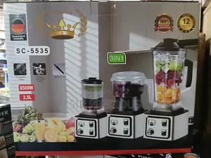 3 in 1 Silver Blender