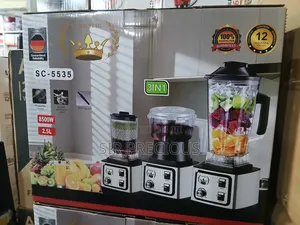 3 in 1 Silver Blender