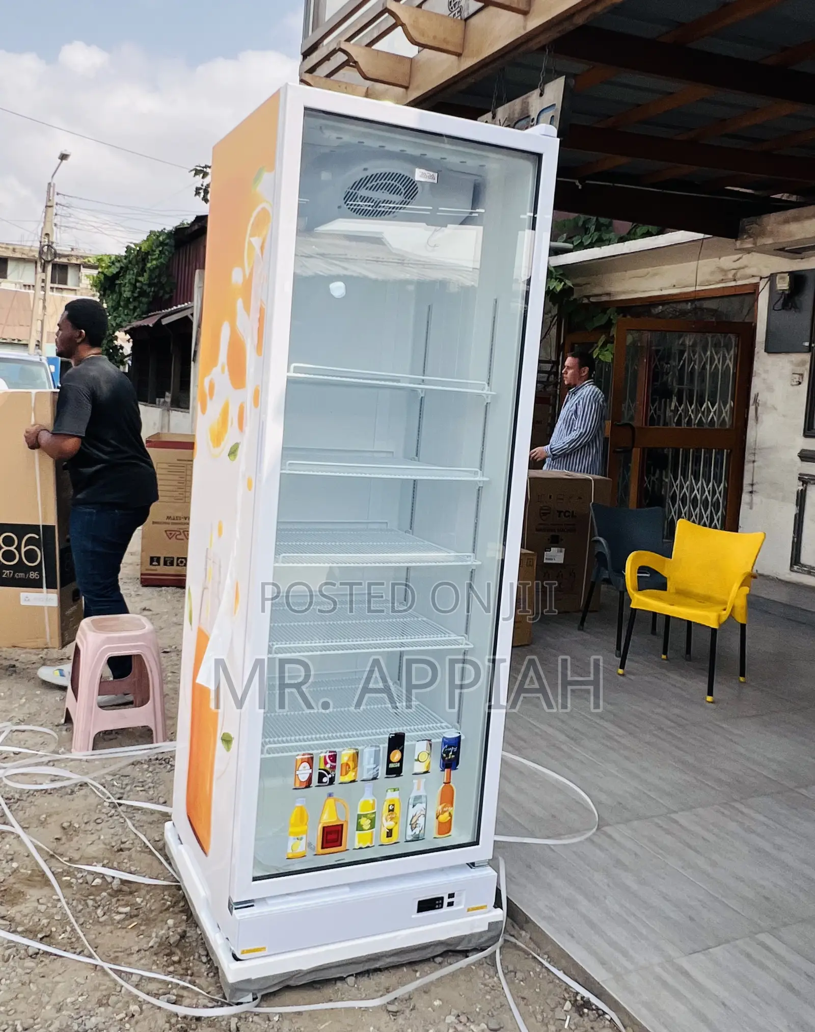 Shop Original Zara-600dfg Single Door Display Refrigerator 