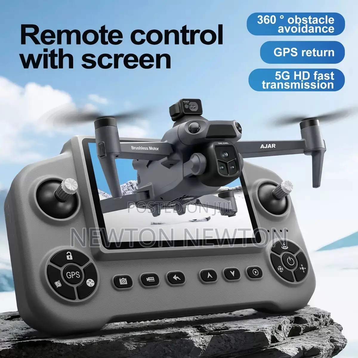 GPS Drone With Two Batteries