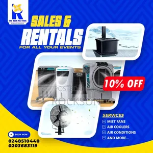 Air Cooler for Rent and Sale