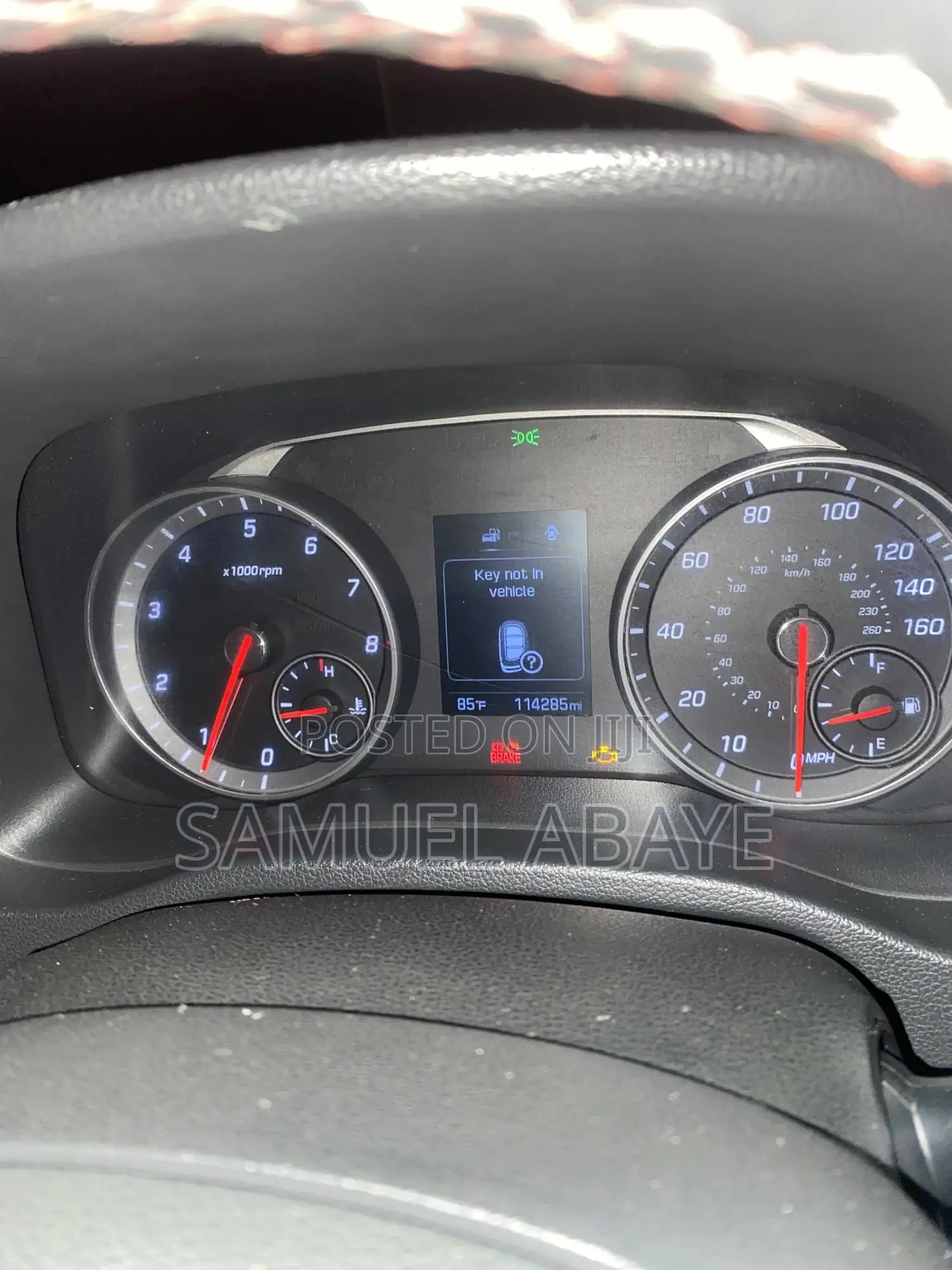 Hyundai Elantra 2018 Blue