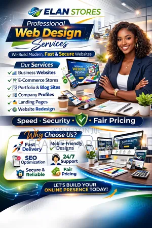 Professional Website Design Services in Ghana – Fast,Secure Reliable