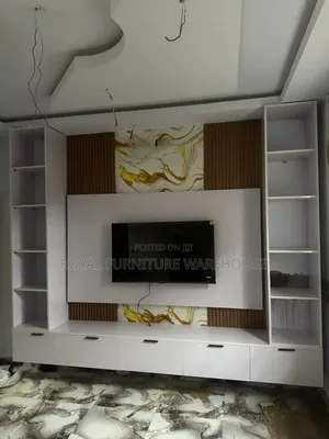 Modern Wooden Entertainment Unit Customize .