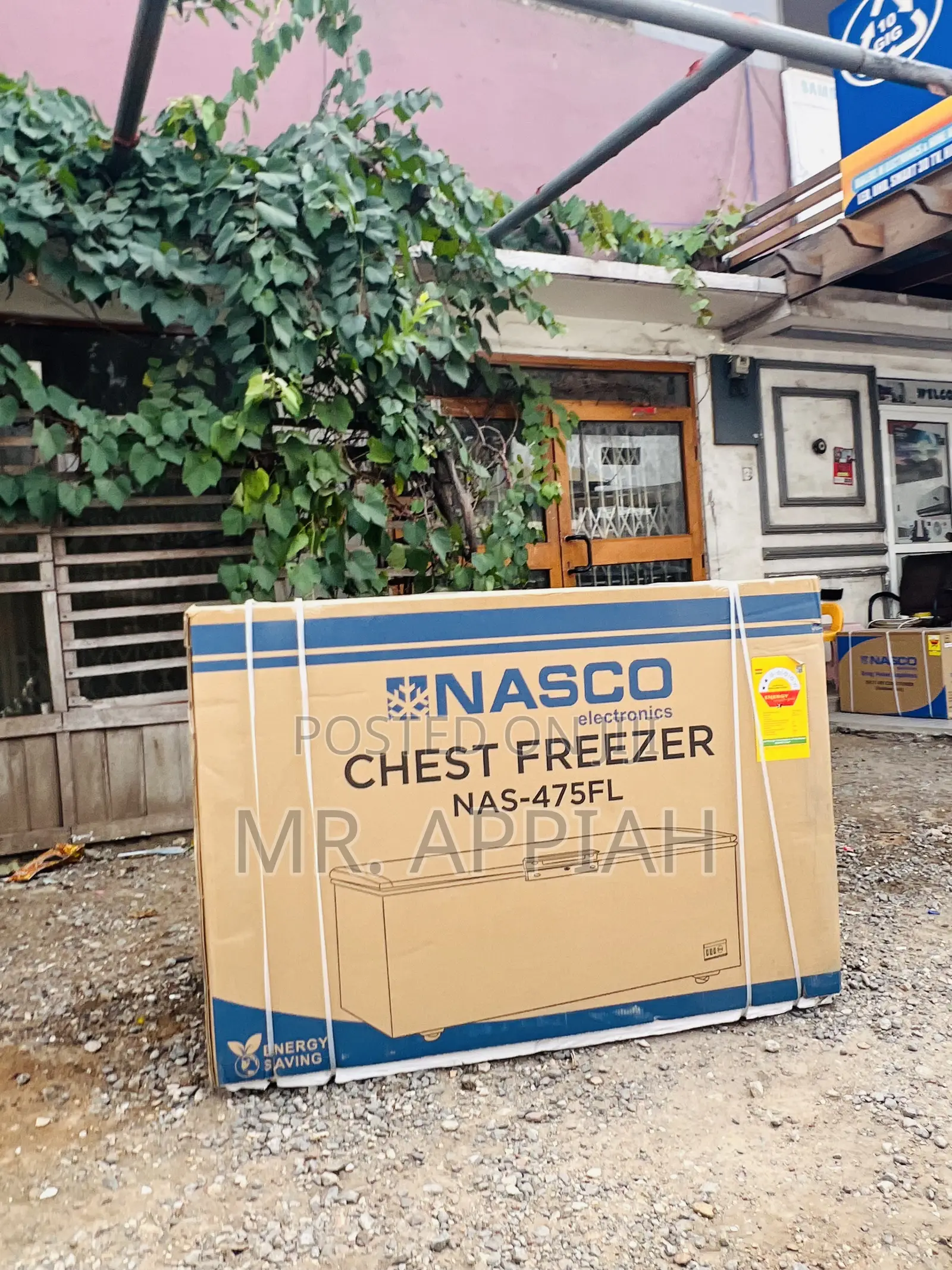 Super Cooling Nasco Nas475fl 400l Chest Freezer(400l) 