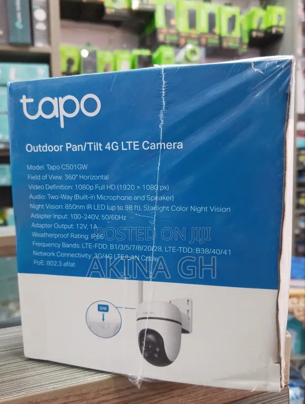 Tapo Outdoor Pan/Tilt 4g Lte Camera (Tapo C501gw) 2