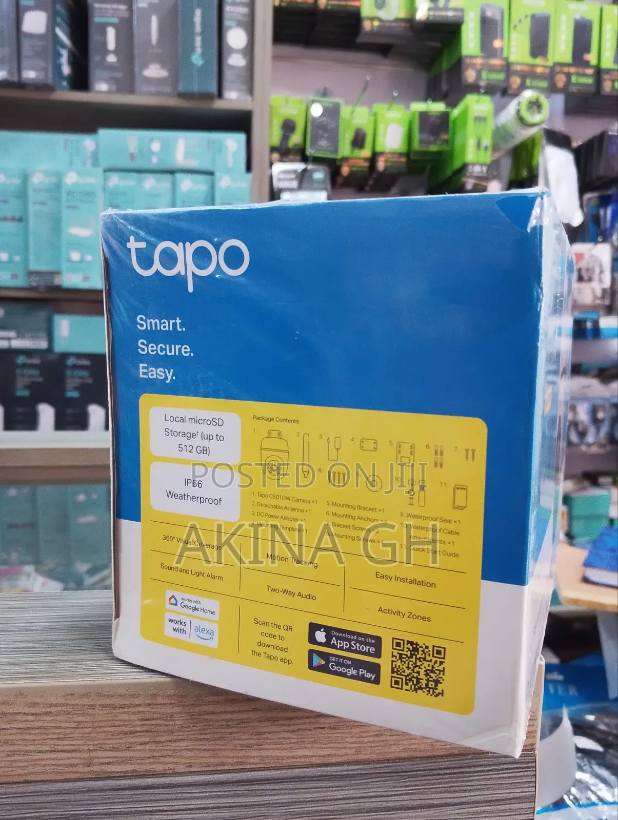 Tapo Outdoor Pan/Tilt 4g Lte Camera (Tapo C501gw)