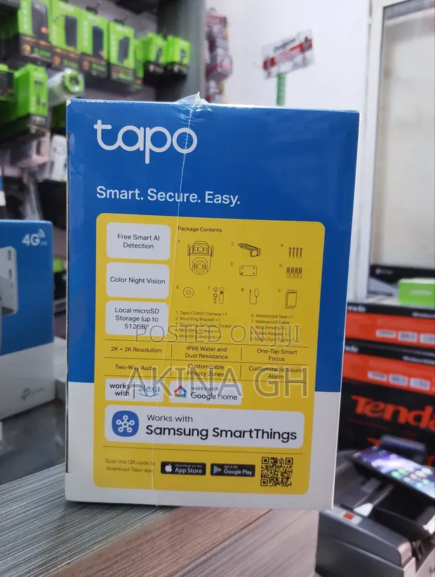 Tapo Outdoor Dual Lens Pan/Tilt Security Camera (Tapo C545d) 4