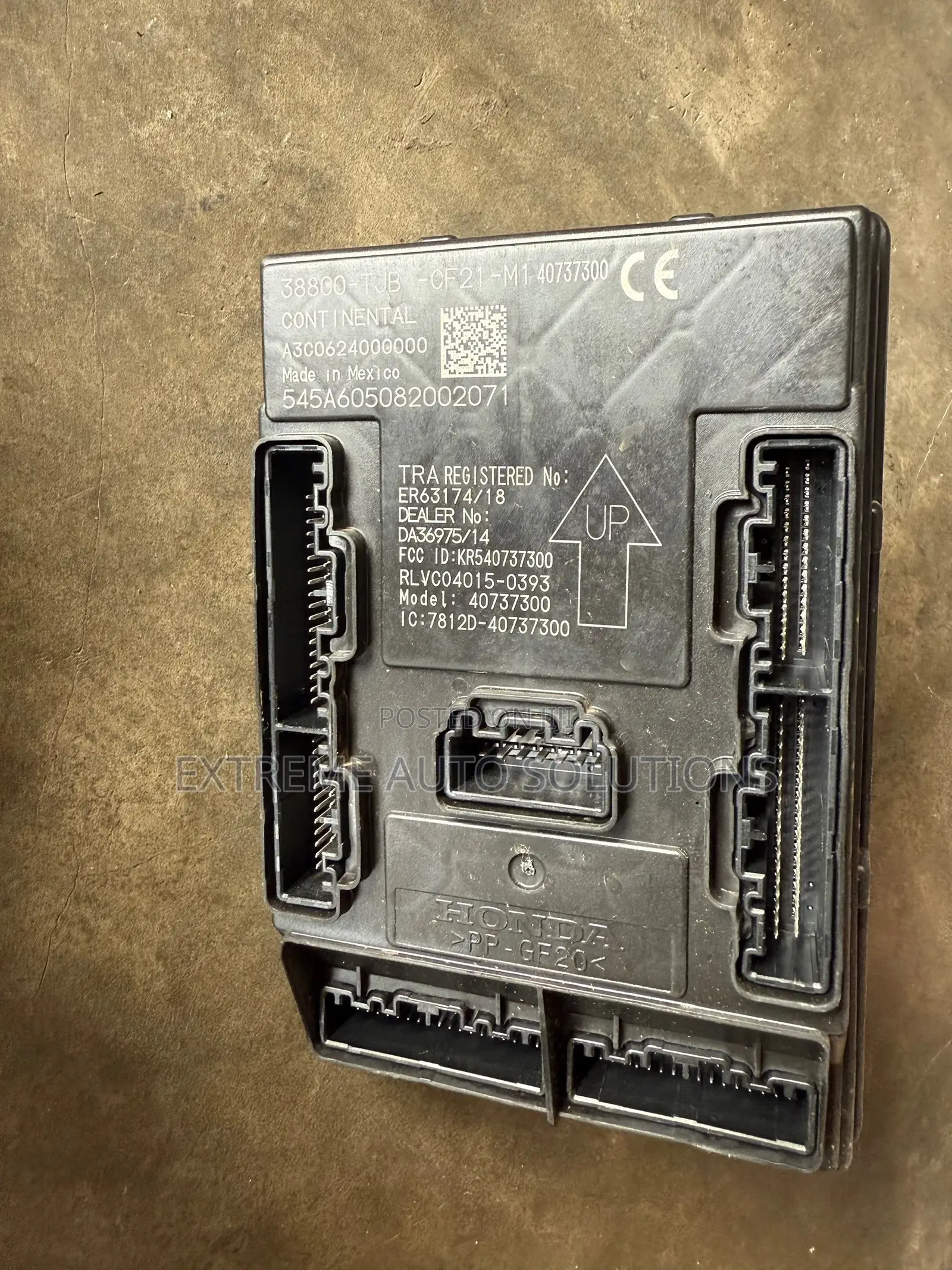 2019-2020 Acura Rdx Awd Body Control Module Bcm
