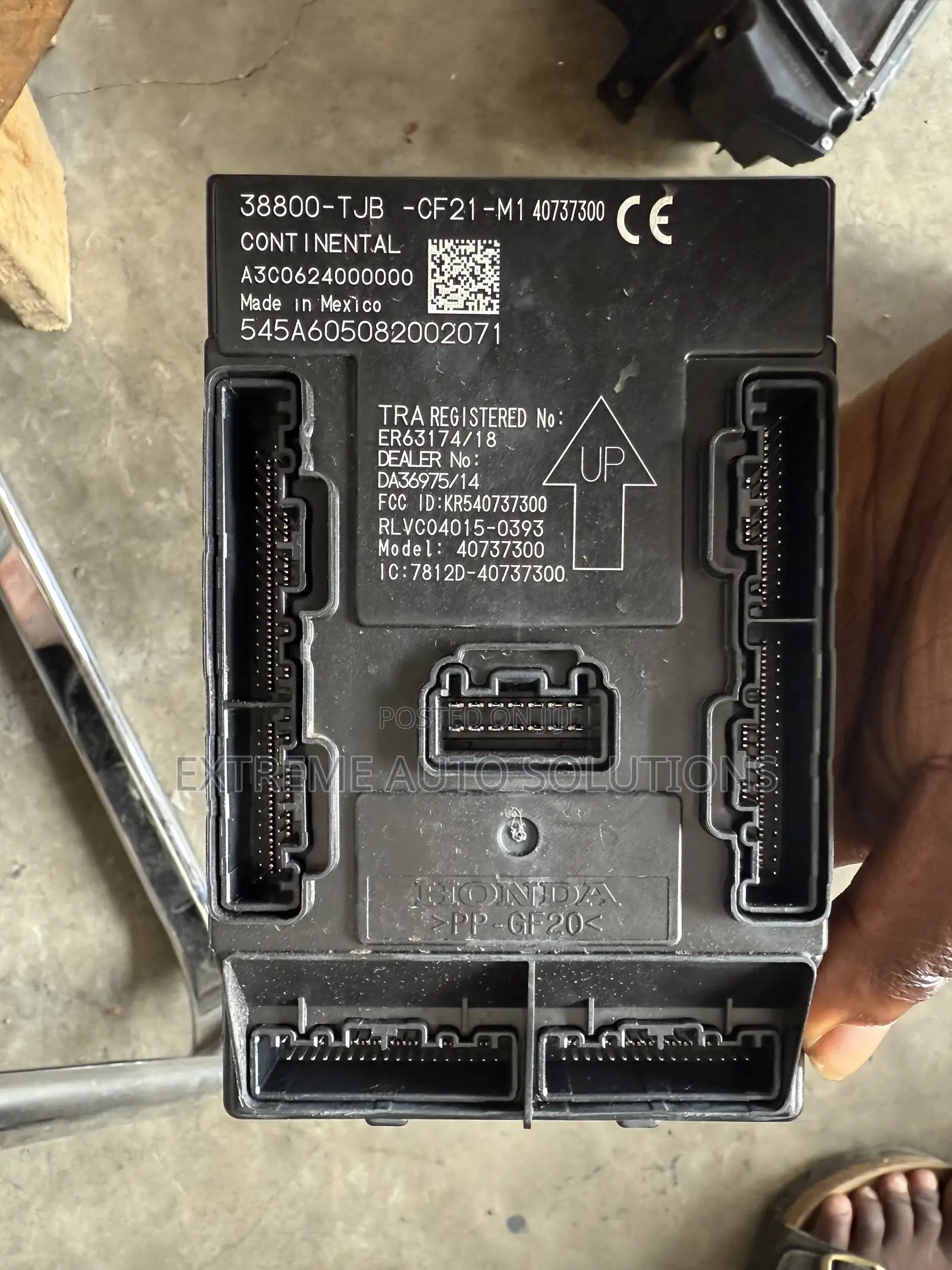 2019-2020 Acura Rdx Awd Body Control Module Bcm