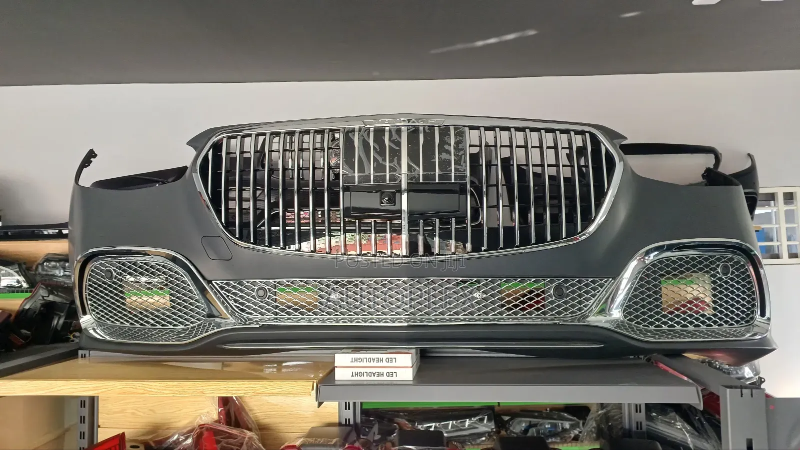 Maybach Front and Back Bumper Upgrade Kit for S-Class W223 2021