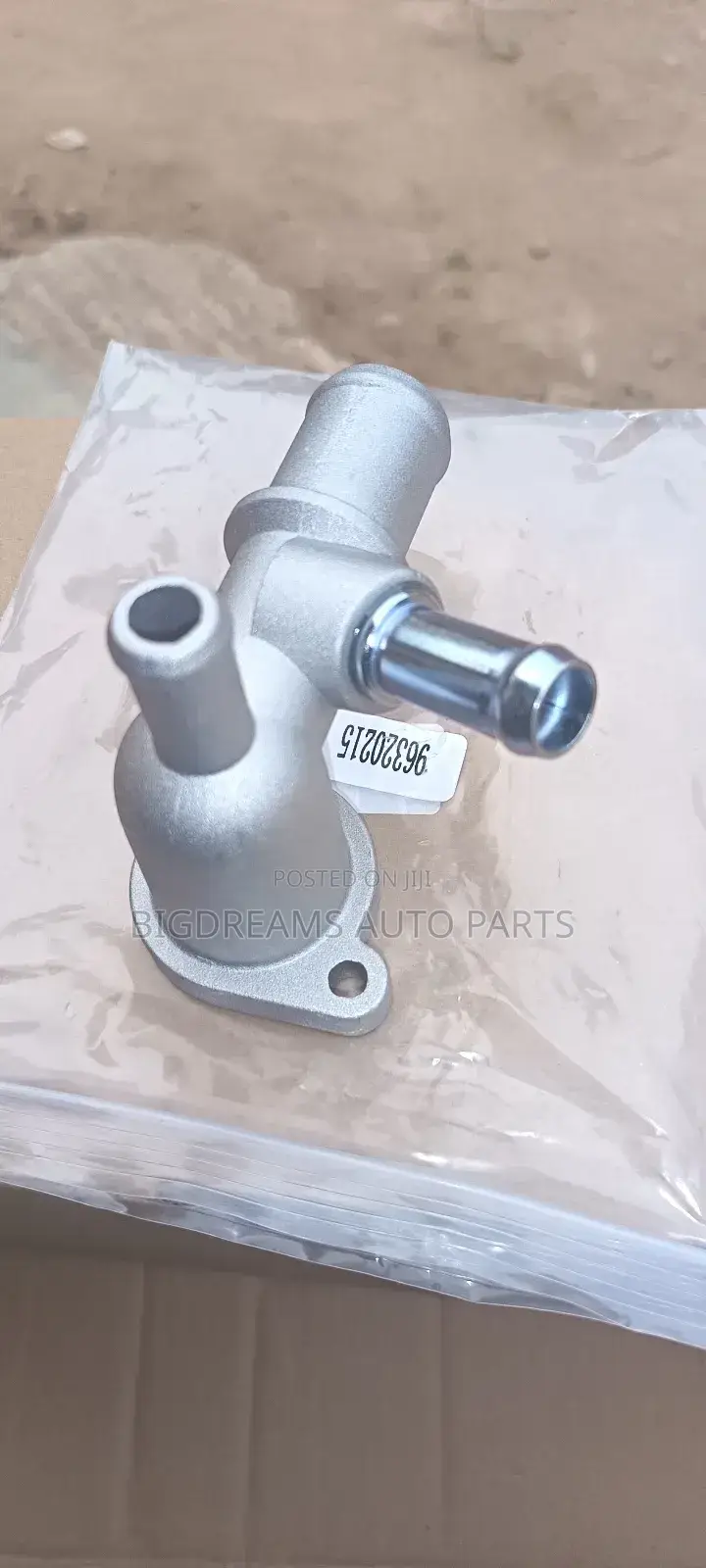 Daewoo Matiz, Hyundai Accent 09 and Rio5 09, Metal Water Flange