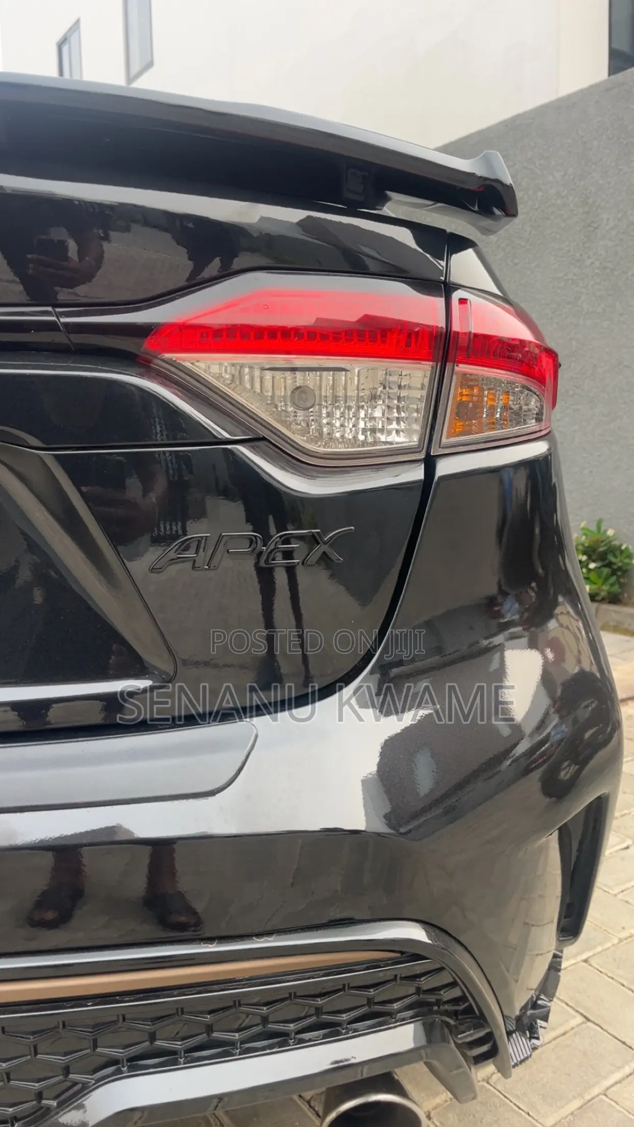 Toyota Corolla APEX SE 2021 Black