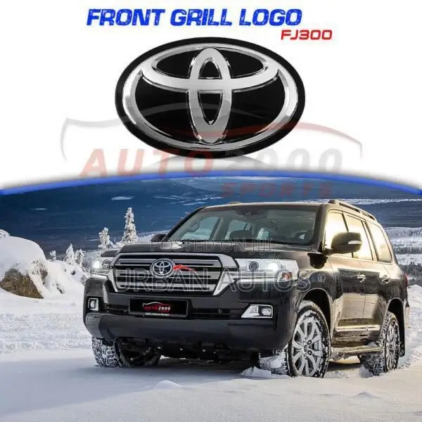 Land Cruiser Prado Front Logo Crown Glass Model