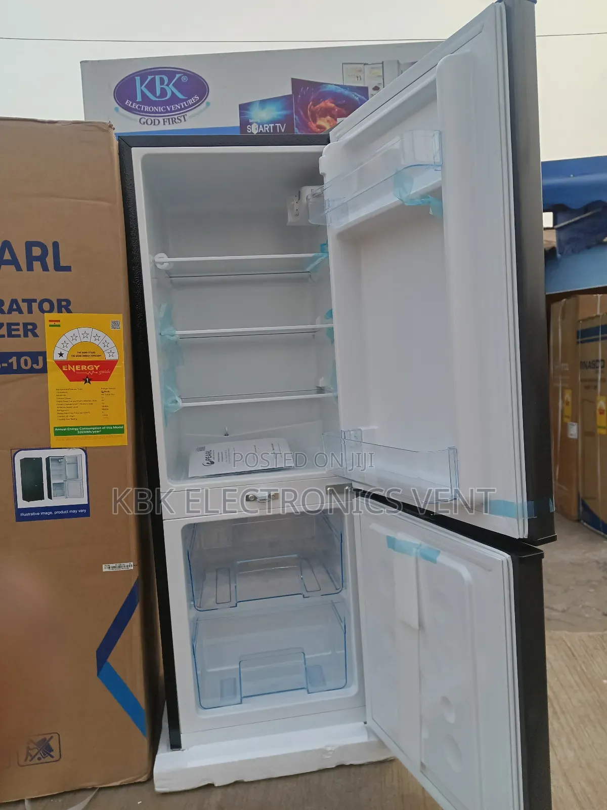 Pearl Pf135-10j(94ltr) Double Door Refrigerator