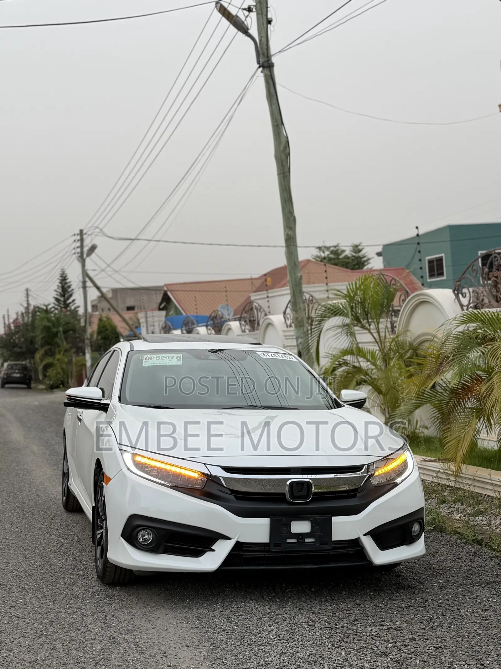 Honda Civic Touring Sedan 2018 White
