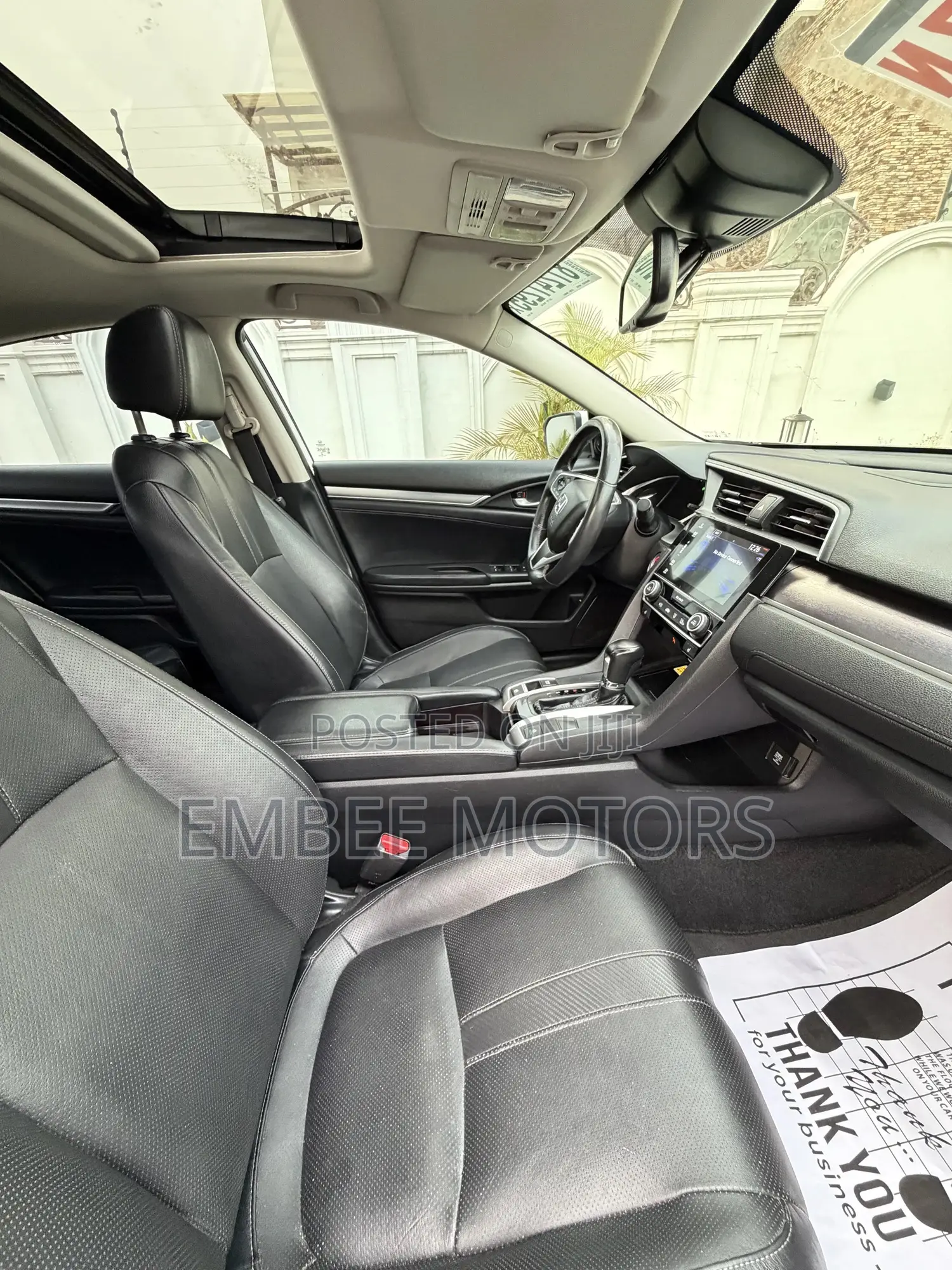 Honda Civic Touring Sedan 2018 White