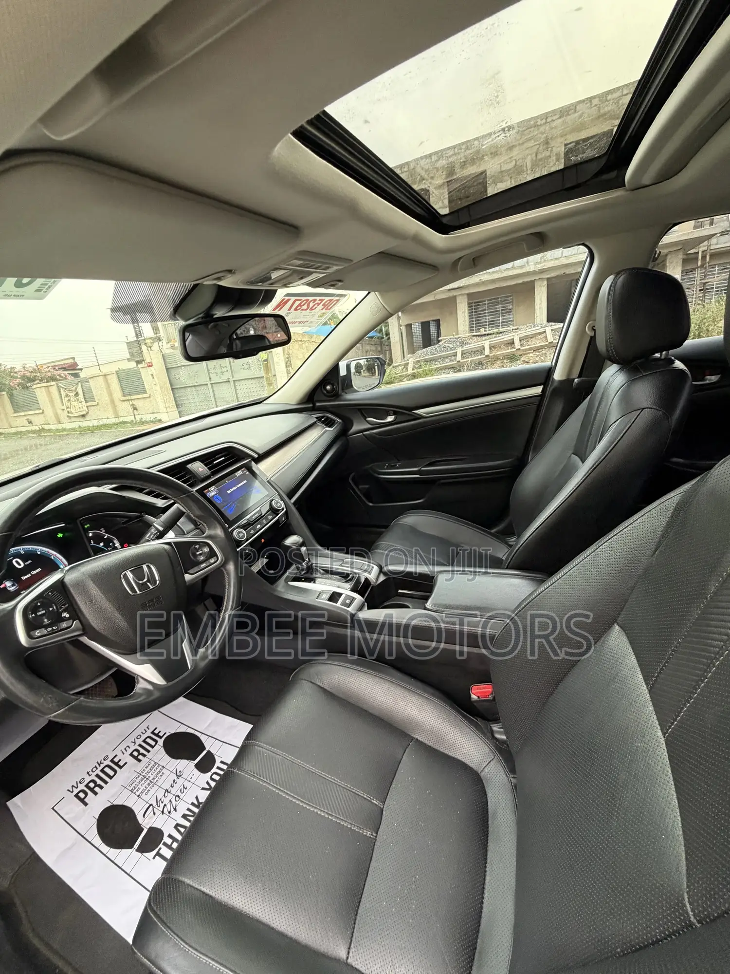Honda Civic Touring Sedan 2018 White
