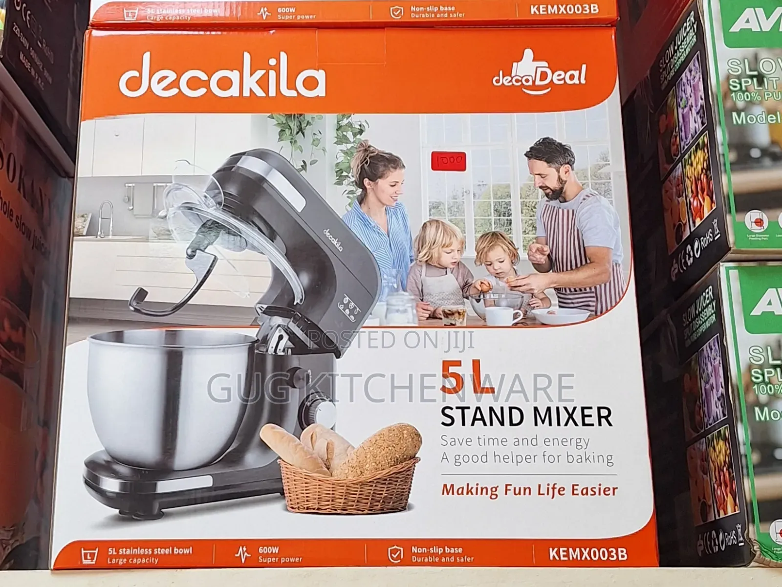 Decakila 5l Stand Mixer