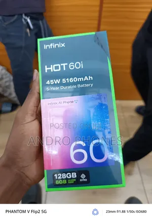 New Infinix Hot 60i 128 GB Green