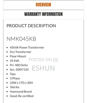 HSP Express Dry Transformer