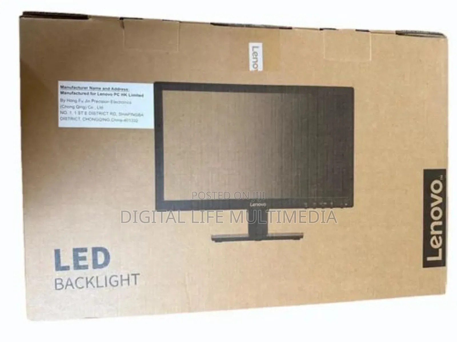 Lenovo D19-10 Led Monitor