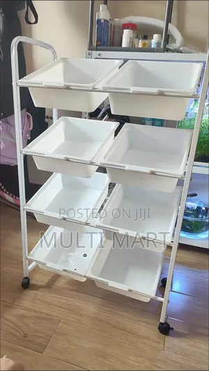 Trolley Storage Rack Home Office