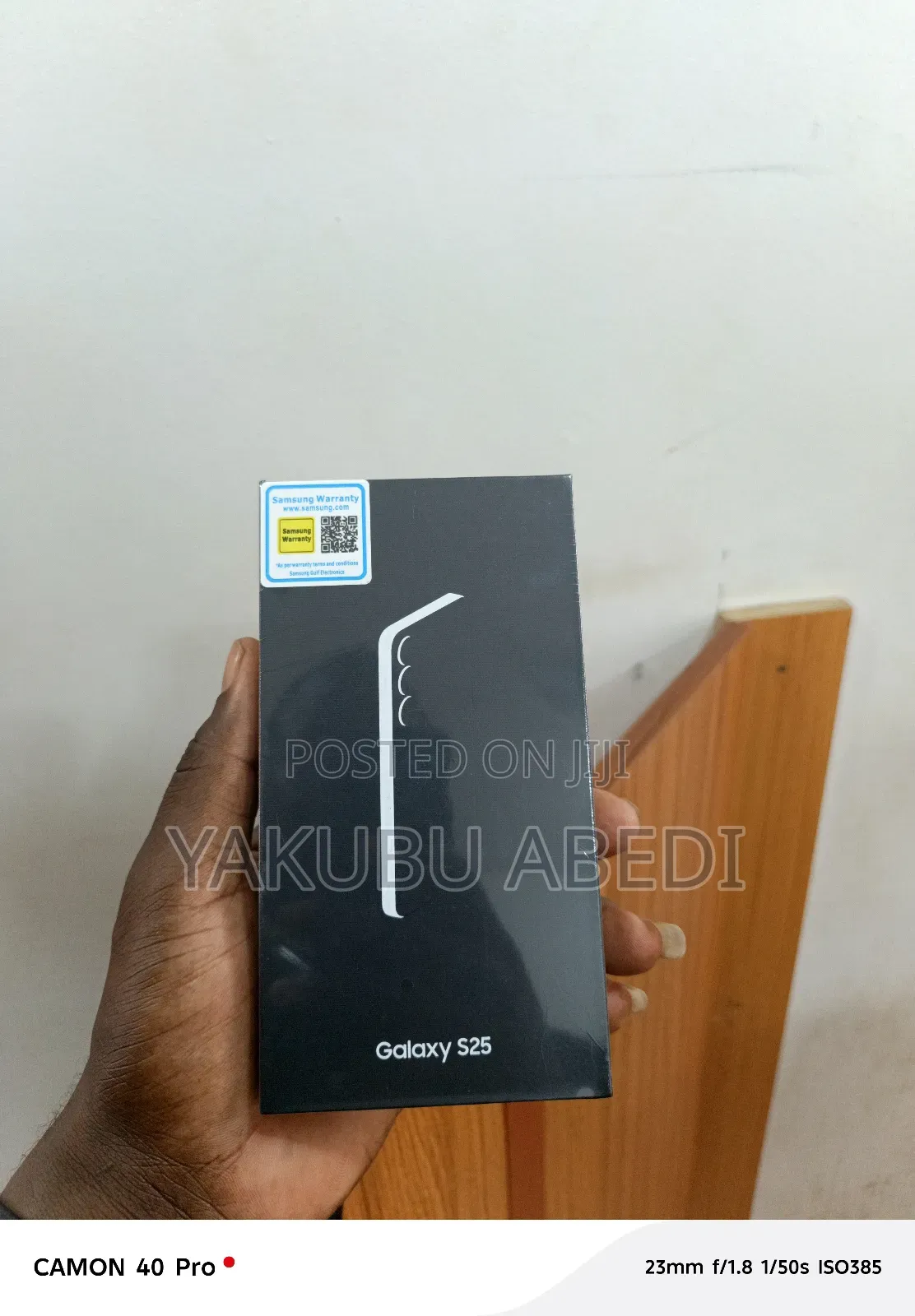 New Samsung Galaxy S25 256 GB Gray