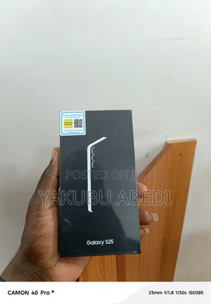 New Samsung Galaxy S25 256 GB Gray