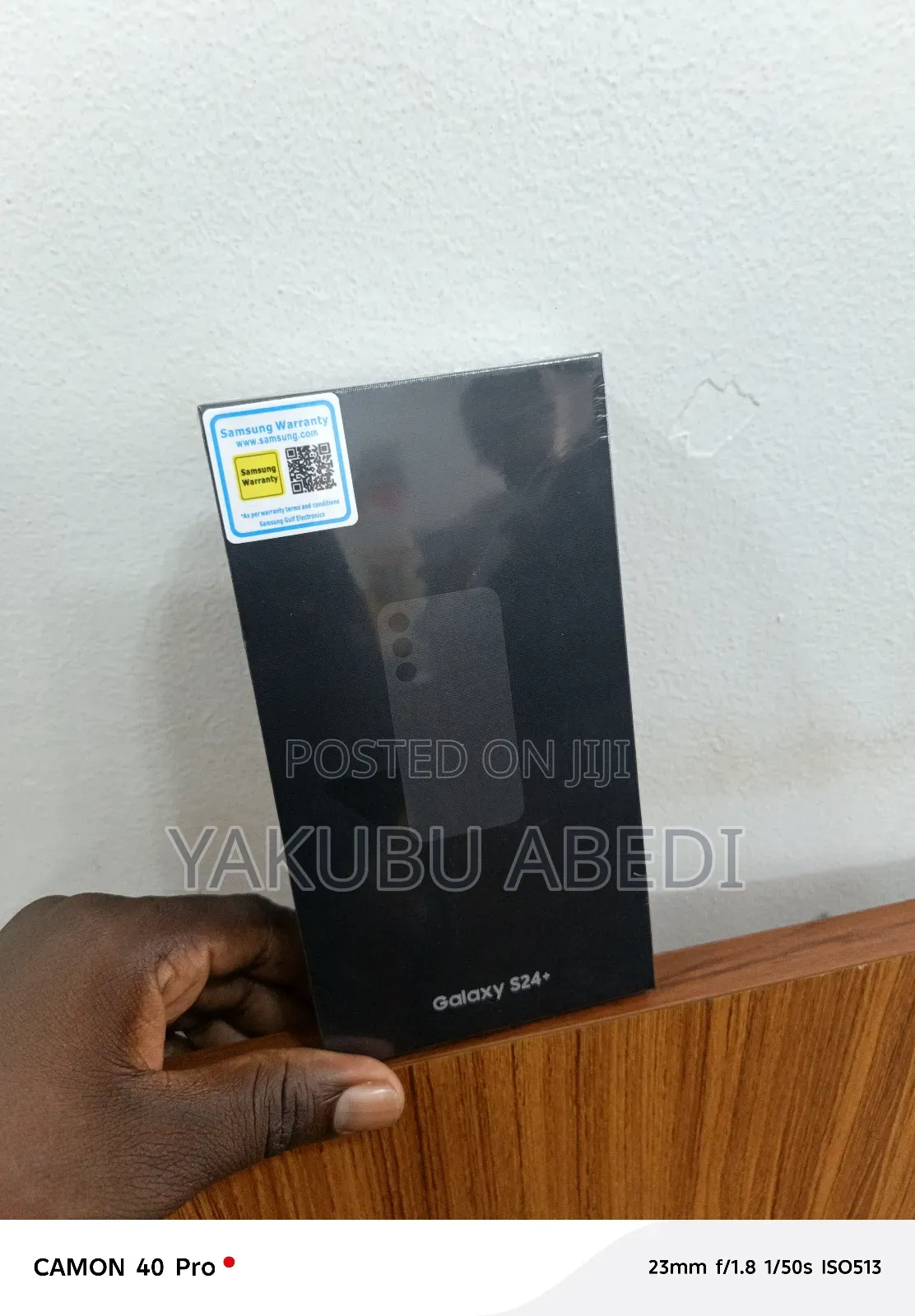 New Samsung Galaxy S24+ 256 GB Black