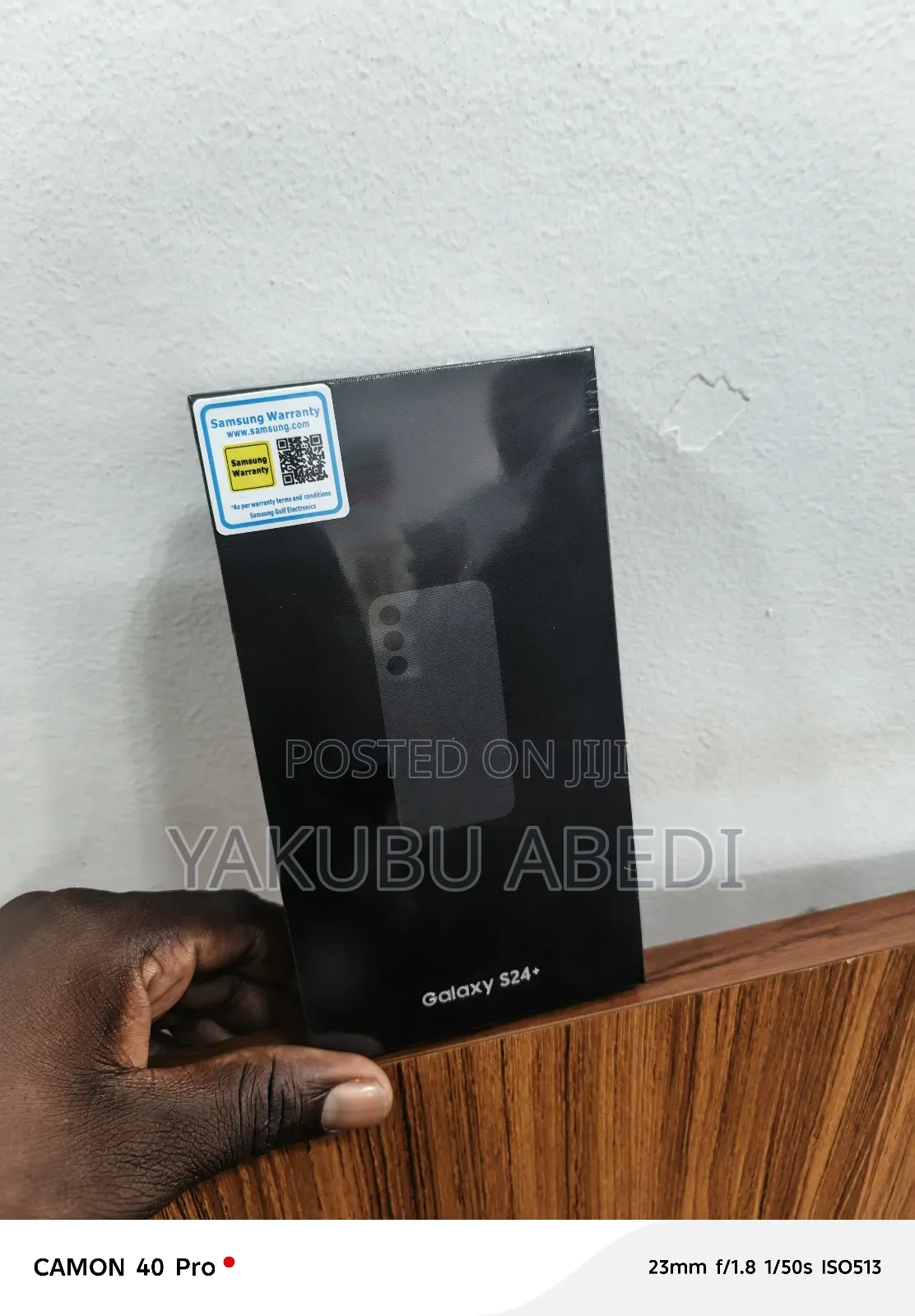 New Samsung Galaxy S24+ 256 GB Black