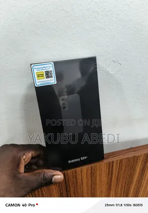 New Samsung Galaxy S24+ 256 GB Black
