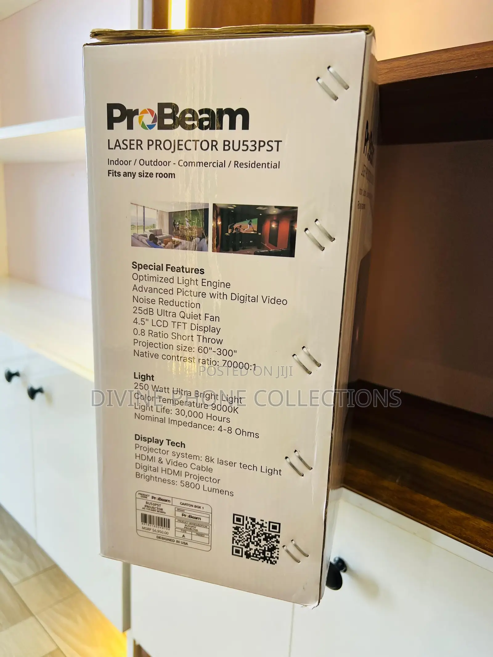 Probeam Smart Laser 5000 Lumens Projector Bu53pst