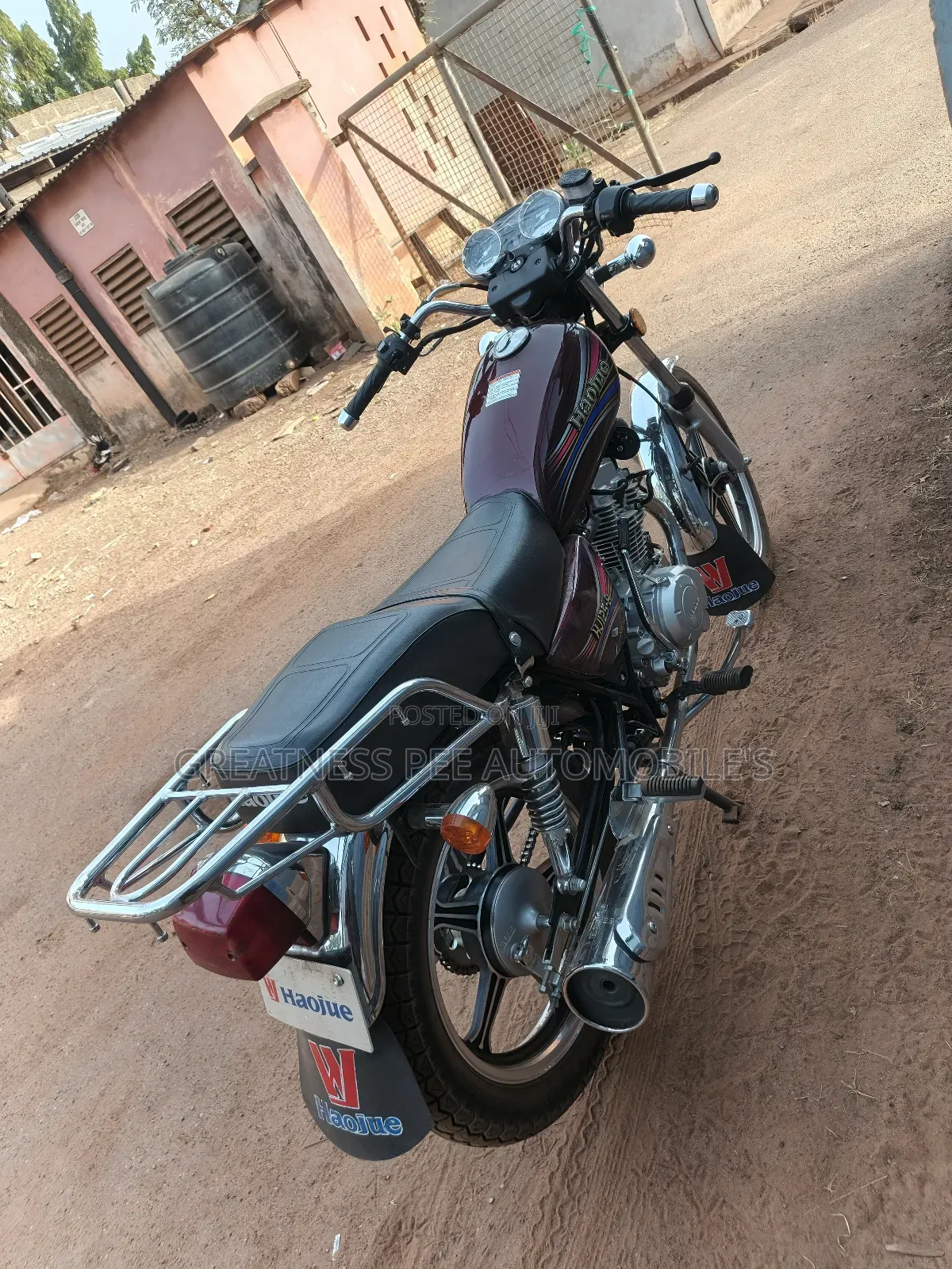 Haojue HJ125-8N 2025 Brown