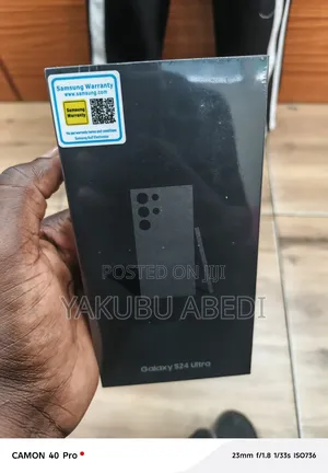 New Samsung Galaxy S24 Ultra 512 GB Black