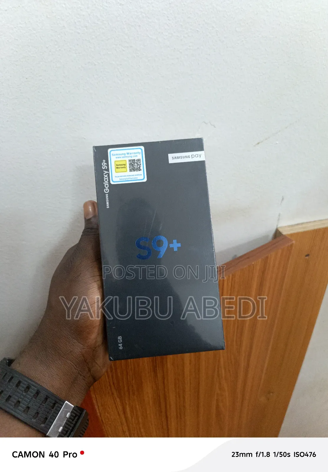 New Samsung Galaxy S9 Plus 64 GB Black
