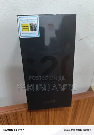 New Samsung Galaxy S20 128 GB Black