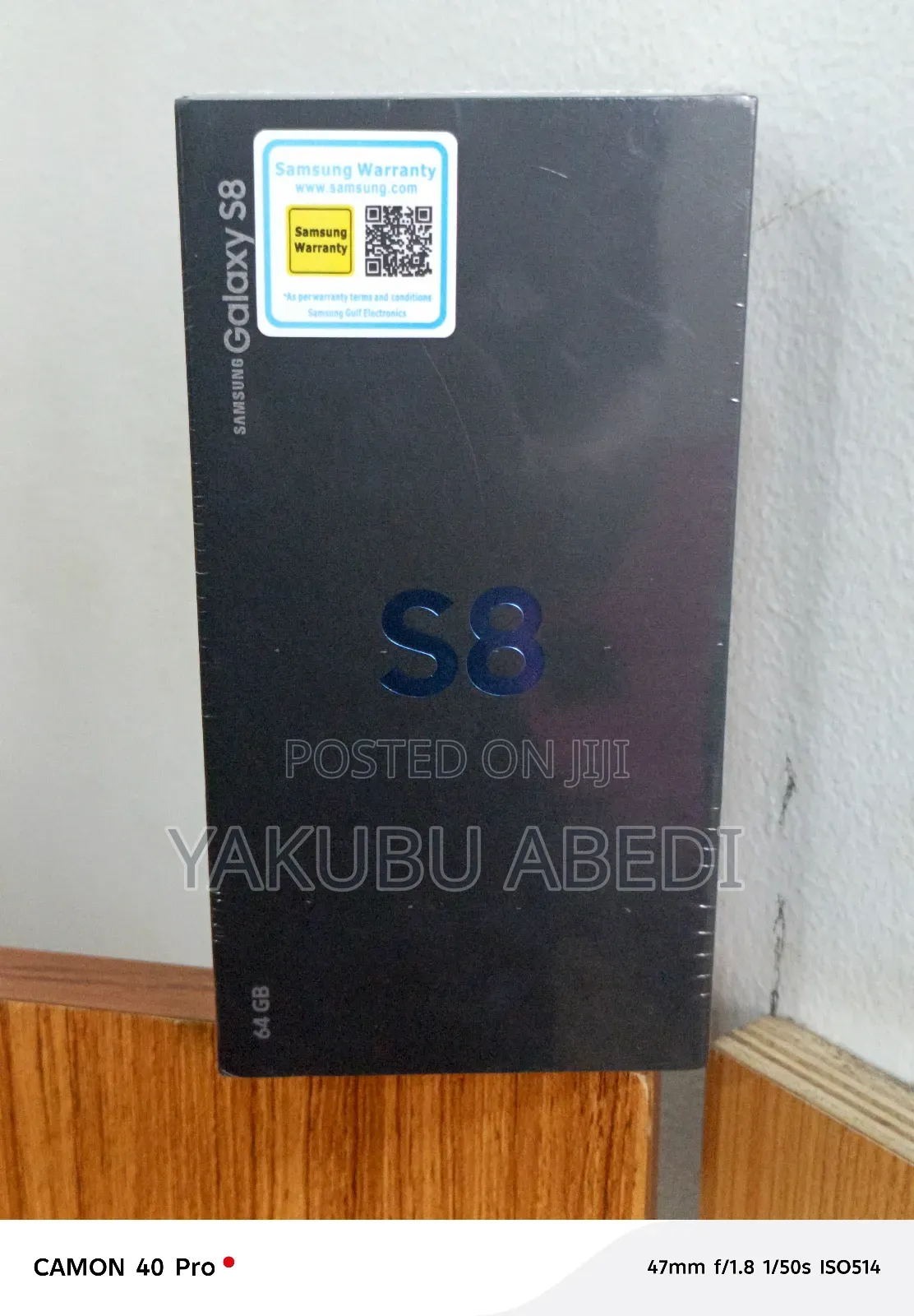 New Samsung Galaxy S8 64 GB Black