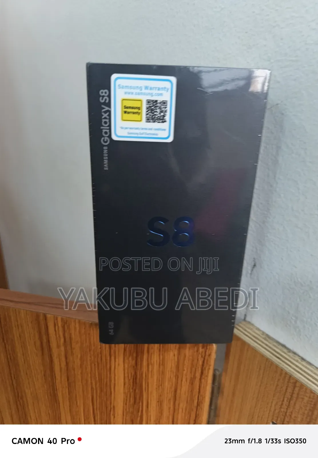New Samsung Galaxy S8 64 GB Black